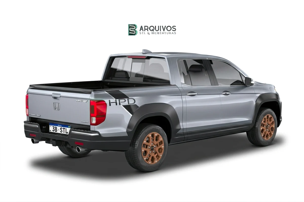 Modelo 3D STL - Honda Ridgeline 2021 — foto 2